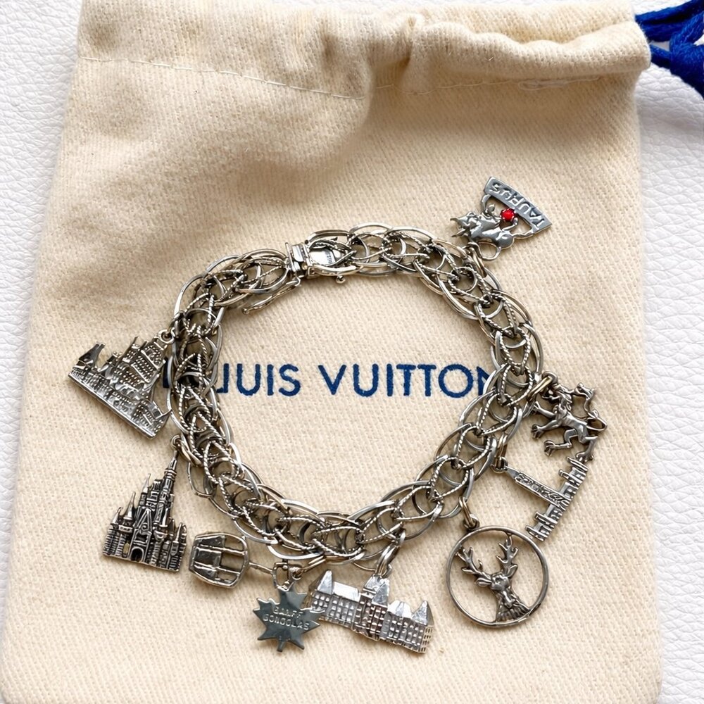 Vintage Genuine All Solid Silver The Storyteller’s Bracelet